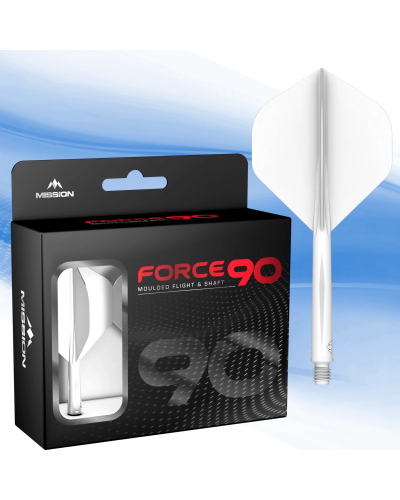 Aleta Mission Force 90 Blanca Nº2 Mediana
