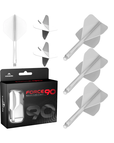 Aleta Mission Force 90 Blanca Nº2 Tweenie