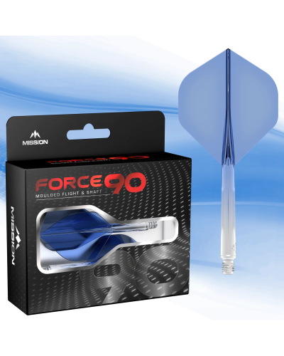 Aleta Mission Force 90 Azul Nº2 Mediana