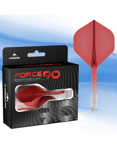 Aleta Mission Force 90 Roja Nº2 Mediana