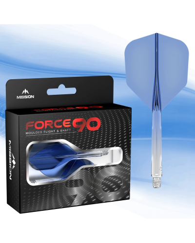 Aleta Mission Force 90 Azul Nº6 Mediana