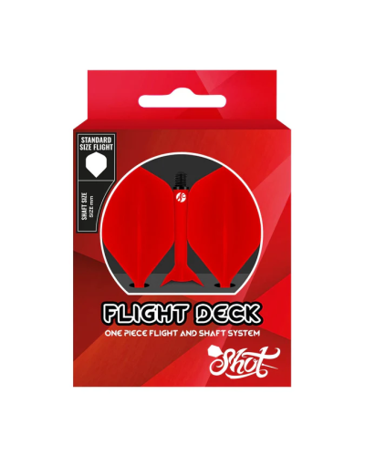 Shot Flight Deck Medium Red