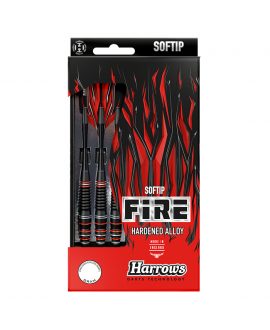 Dardos punta plástico Harrows darts Fire cuerpo