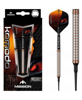 Mission Darts Komodo 90% tungsten softip