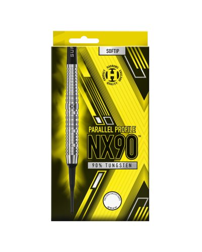 Dardos punta plástico Harrows darts NX90 Parallel 90% tungsteno 18 gr