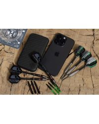 Funda estuche dardos Harrows  darts Slim 6 Blanca