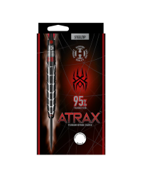 Dardos Harrows darts Atrax 90% tunsgteno punta de acero