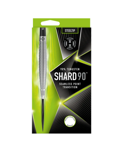 Dardos Harrows darts Shard 90% tungsteno punta de acero.