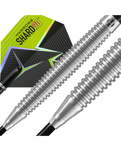 Dardos Harrows darts Shard 90% tungsteno punta de acero.