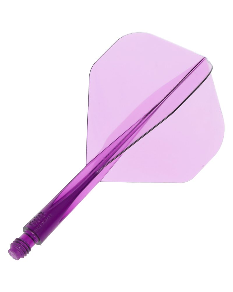 Condor darts flights AXE  STD Clear Purple