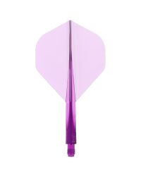 Condor Dart Flights AXE  STD Clear Purple