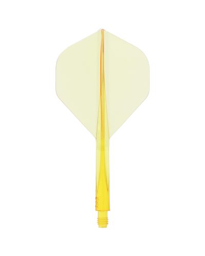 Condor Dart Flights AXE  STD Clear Yellow