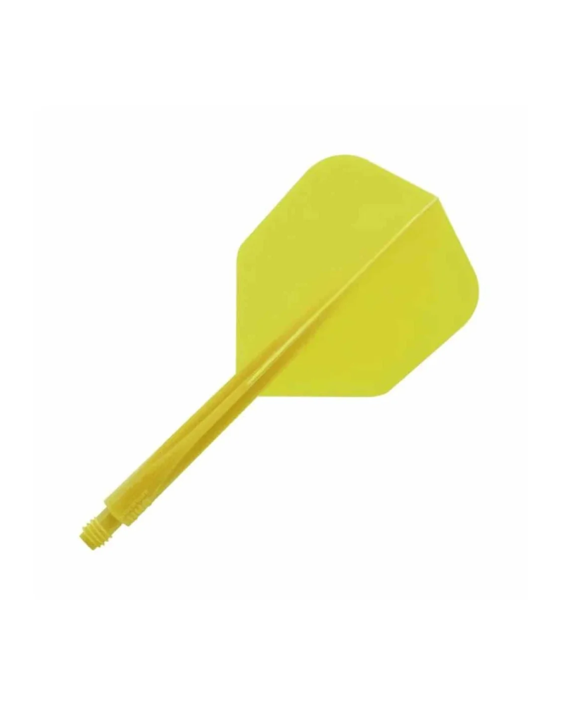 Condor AXE darts flights SMALL Yellow