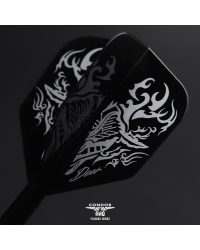 Condor AXE Dart Flights - SMALL Deer Negra