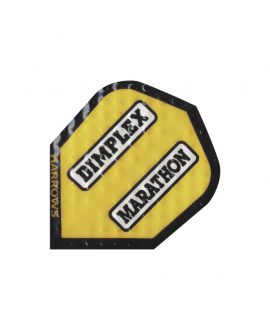 Harrows darts flights  Dimplex Marathon 1904 yellow