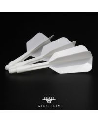 Aleta Condor AXE Dart Flights - WING - Blanca